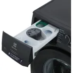 Стиральная машина Electrolux EW7FG4492UDE(фронтальная полноразмерная, класс стирки/отжима/э.потребления: A/B/A , макс: 9кг, 1400 об/мин, инвертер, защита: частичная, 59.6x84.7x66см, черный)