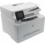 МФУ HP Color LaserJet Pro MFP M283fdn (A4, 21стр/м, 40'000стр в мес, RJ-45, USB)