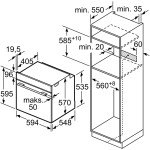 Электрический духовой шкаф Bosch HBG5370B0