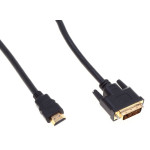 Кабель аудио-видео Buro (HDMI (m), DVI-D (Dual Link) (m), 1,8м)