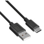 Кабель Buro (USB A(m), USB Type-C (m), 0,8м, 2A)