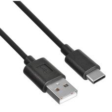 Кабель Buro (USB A(m), USB Type-C (m), 0,8м, 2A) [USB-TC-0.8B2A]