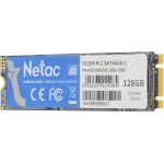 Жесткий диск SSD 128Гб Netac N535N (2280, 510/440 Мб/с, SATA 3Гбит/с, для ноутбука и настольного компьютера)