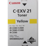 Тонер Canon C-EXV21 Y (0455B002) (желтый; 14000стр; 260г; туба; IRC2880, 3380, 3880)