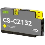 Чернильный картридж Cactus HP 711 CS-CZ132 (желтый; 26стр; 26мл; DJ T120, T520, 530)