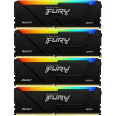 Память DIMM DDR4 4x16Гб 3200МГц Kingston (25600Мб/с, CL16, 288-pin) [KF432C16BB2AK4/64]