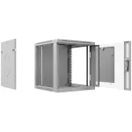 Шкаф коммутационный настенный Cabeus SH-05F-9U60/45 (9U, 600x501x450мм, IP20, 60кг)