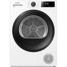 Сушильная машина Hisense DH1I700UW1E/C (Heat Pump (тепловой насос), A+, макс.загрузка 7 кг, 15 программ, уровень шума 64 дБ)