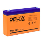 Батарея Delta DTM 607 (6В, 7Ач)