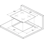 Индукционная варочная поверхность Kuppersberg ICS 604