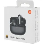 Гарнитура Xiaomi Redmi Buds 6 Pro (беспроводные внутриканальные в ушной раковине закрытые, шумоподавление, 54/480мА*ч, 9,5ч, Bluetooth 5.3, IP54)