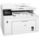 МФУ HP LaserJet Pro MFP M227fdw (лазерная, черно-белая, A4, 256Мб, 28стр/м, 1200x1200dpi, авт.дуплекс, 30'000стр в мес, RJ-45, USB, Wi-Fi)