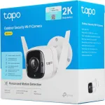 Камера видеонаблюдения TP-Link Tapo C310 (IP, уличная, цилиндрическая, 3Мп, 3.89-3.89мм, 2304x1296, 15кадр/с)