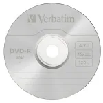 Диск DVD-R Verbatim (4.7Гб, 16x, bulk, 10)