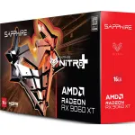 Видеокарта Radeon RX 9060XT 2780МГц 16Мб Sapphire (GDDR6, 128бит, 2xHDMI, 1xDP)