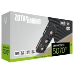 Видеокарта GeForce RTX 5070TI 2482МГц Zotac OC (GDDR7, 256бит, 1xHDMI, 3xDP)