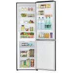 Холодильник Hitachi R-BG410PUC6 (No Frost, A+, 2-камерный, объем 320:320/105л, инверторный компрессор, черный)