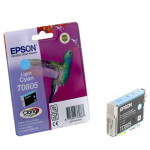 Чернильный картридж Epson C13T08054011 (светло-голубой; 7,4стр; P50, PX660)