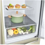 Холодильник LG GC-B509SECL (No Frost, A+, 2-камерный, объем 419:292/127л, инверторный компрессор, бежевый)