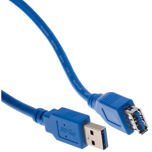 TELECOM (USB 3.2 Type-AM, USB 2.0 Type-AF, 5м)