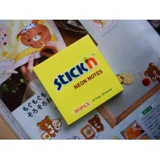 Блок самоклеящийся Hopax 21133 (бумага, желтый, 76x76мм, 100листов, 70г/м2)