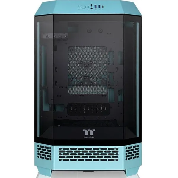 Корпус Thermaltake The Tower 300 Turquoise (Micro-Tower)