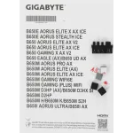 Материнская плата Gigabyte B650 AORUS ELITE AX V2 (AM5, AMD B650, xDDR5 DIMM, ATX, RAID SATA: 0,1,10)