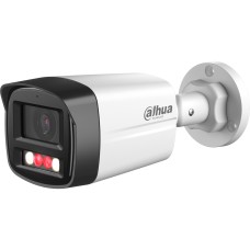 Камера видеонаблюдения Dahua DH-IPC-HFW1439TL1P-A-IL-0280B (IP, уличная, цилиндрическая, 4Мп, 2.8-2.8мм, 2560x1440, 25кадр/с) [DH-IPC-HFW1439TL1P-A-IL-0280B]