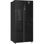 Холодильник Weissgauff WSBS 500 Inverter (No Frost, A+, 2-камерный, Side by Side, инверторный компрессор, черный)