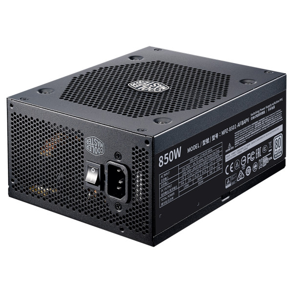 Блок питания Cooler Master V850 850W (ATX, 850Вт, 24 pin, ATX12V, PLATINUM)