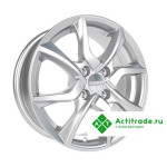 Скад Тулон R15/6J PCD 4x114,3 ET 44 ЦО 67,1 насыщенный серебристый