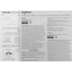 Клавиатура и мышь Logitech Wireless Desktop Advanced MK540 (102кл, кнопок 2, 1000dpi)