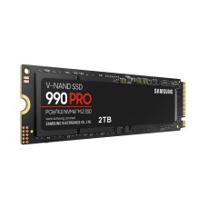 Жесткий диск SSD 2Тб Samsung 990 PRO (2280, 7450/6900 Мб/с, 1550000 IOPS, PCIe 4.0 x4 (NVMe), 2048Мб, для ноутбука и настольного компьютера) [MZ-V9P2T0BW]