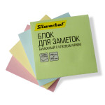 Блок самоклеящийся Silwerhof 682156-06 (зеленый, 76x76)