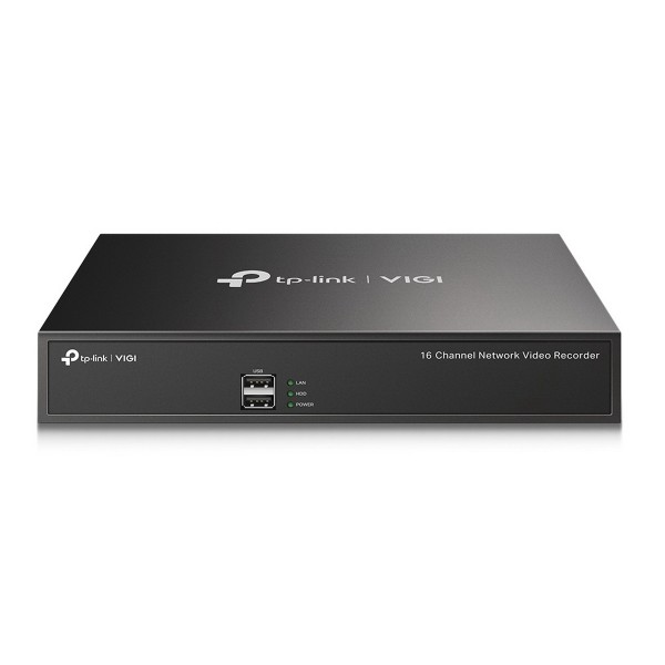 Видеорегистратор TP-Link VIGI NVR1016H(NVR (сетевой), количество каналов: 16, разрешение видеозаписи: 3840x2160)
