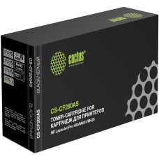 Тонер-картридж Cactus HP CS-CF280AS (черный; 2700стр; LJ Pro 400, M401, M425) [CS-CF280AS]