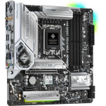 Материнская плата ASRock B760M STEEL LEGEND WIFI (LGA1700, Intel B760, 4xDDR5 DIMM, microATX, RAID SATA: 0,1,10,5)