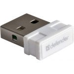 Клавиатура и мышь DEFENDER Skyline 895 Nano White USB (радиоканал, классическая мембранная, 107кл, светодиодная, кнопок 4, 2000dpi)