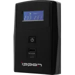 ИБП Ippon Back Power Pro II 500 (интерактивный, 500ВА, 300Вт, 4xIEC 320 C13 (компьютерный))