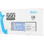 Жесткий диск SSD 128Гб Netac N535N (2280, 510/440 Мб/с, SATA 3Гбит/с, для ноутбука и настольного компьютера)
