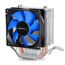 Кулер для процессора DeepCool ICE EDGE MINI FS V2.0 (Socket: 1150, 1151, 1151-v2, 1155, 1156, 1200, 1700, AM4, алюминий+медь, 24,7дБ, 80x80x25мм, 3-pin) [DP-MCH2-IEMV2]