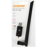 Сетевой адаптер DIGMA DWA-AC1300E