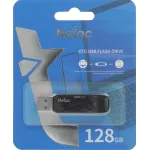Накопитель USB Netac NT03US11C-128G-32BK