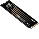Жесткий диск SSD 1Тб MSI SPATIUM (2280, 7400/6000 Мб/с, 1000000 IOPS, PCIe 4.0 x4 (NVMe), 1024Мб, для ноутбука и настольного компьютера)