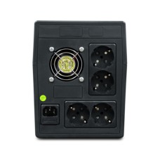 ИБП Powerman Back Pro 2000 (Line-Interactive, 2000ВА, 1200Вт, 4xCEE 7 (евророзетка))
