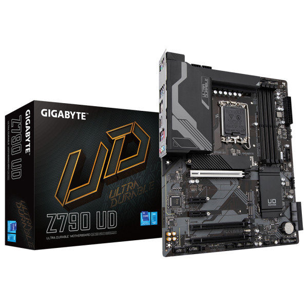 Материнская плата Gigabyte Z790 UD (LGA1700, Intel Z790, 4xDDR5 DIMM, ATX, RAID SATA: 0,1,10,5)