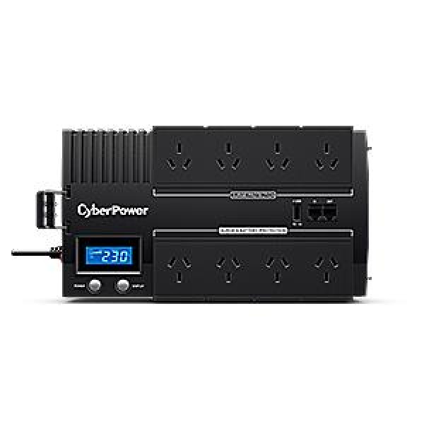 ИБП CyberPower BR700ELCD (линейно-интерактивный, 700ВА, 420Вт, 4xCEE 7 (евророзетка))