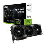 Видеокарта GeForce RTX 5070 2610МГц 12Гб ASUS TUF Gaming OC (GDDR7, 192бит, 2xHDMI, 3xDP)