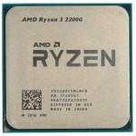 Процессор AMD Ryzen 3 2200G (3500MHz, AM4, L3 4Mb, Radeon Vega 8)