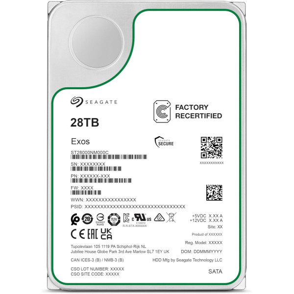 28Тб Seagate (3.5